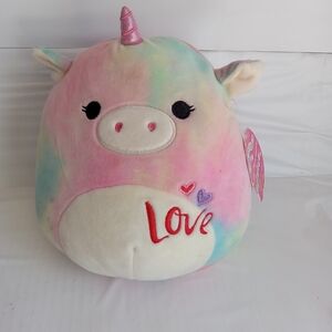 Squishmallow Plush unicorn Esmeralda